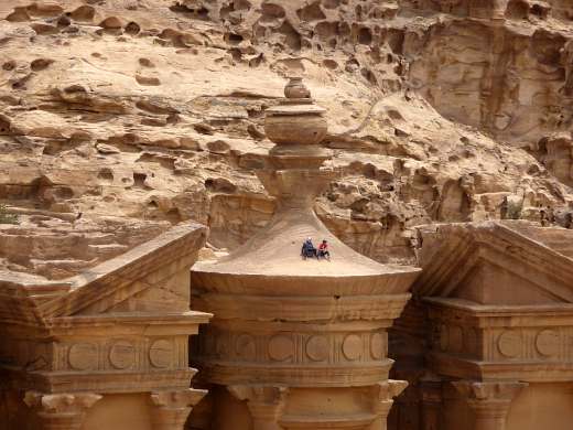 Foto 056 Jordanien Erlebnisreise, Ed Deir Kloster in Petra