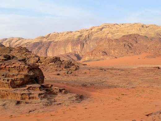 Foto 063 In der Wste von Wadi Rum, Erlebnisrundreise