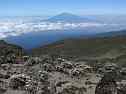 Blick von der Baranco Wall zum Mount Meru