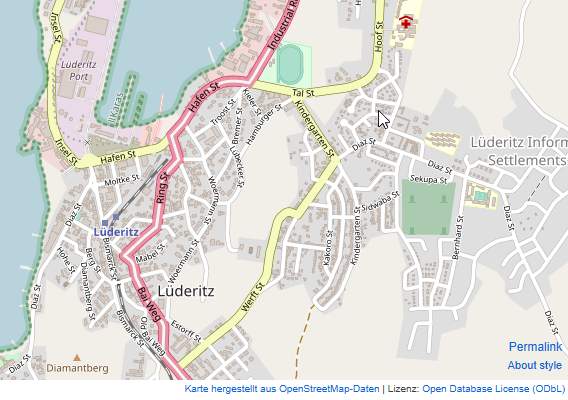 OpenStreetMap Online-Landkarte