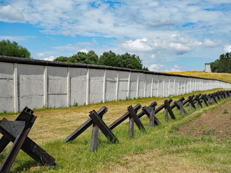 Iron Curtain Trail und Grünes Band, Foto 50, Ehemalige Grenzsicherung