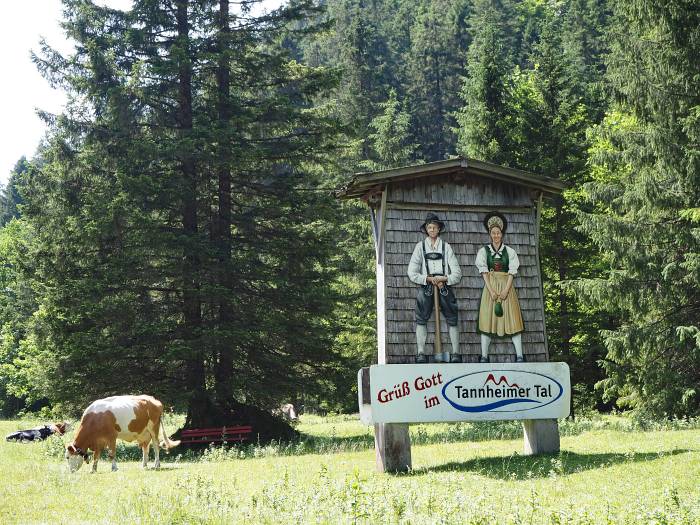 MTB Transalp vom Allgäu zum und um den Gardasee, Tannheimer Tal