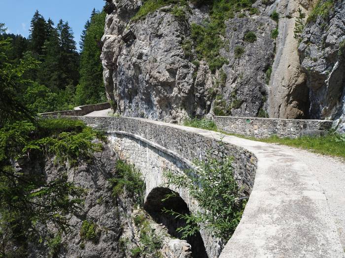 MTB Transalp vom Allgäu zum und um den Gardasee, Alter Gaichtpaß