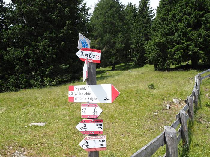 MTB Transalp vom Allgäu zum und um den Gardasee, Eine große Auswahl an Mountainbikerouten