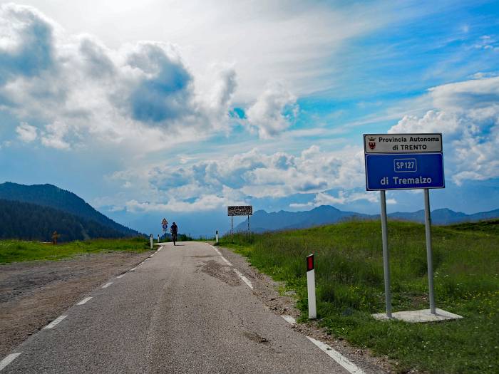 MTB Transalp vom Allgäu zum und um den Gardasee, Auffahrt zum Tremalzo