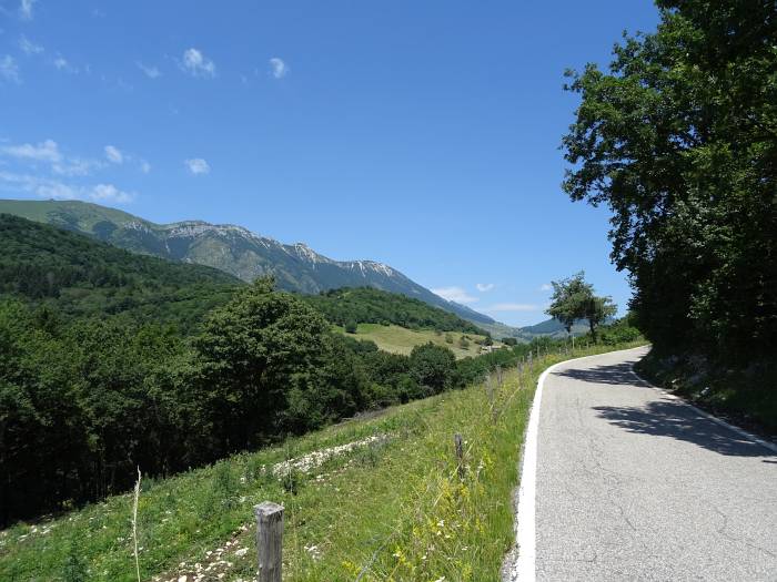 MTB Transalp vom Allgäu zum und um den Gardasee, Auffahrt zum Monte Baldo