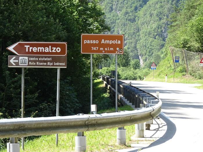MTB 7-Seen-Cross / Transalp vom Unterallgäu zum Lago Maggiore und zum Gardasee, Abzweig am Passo Ampola zum Tremalzo