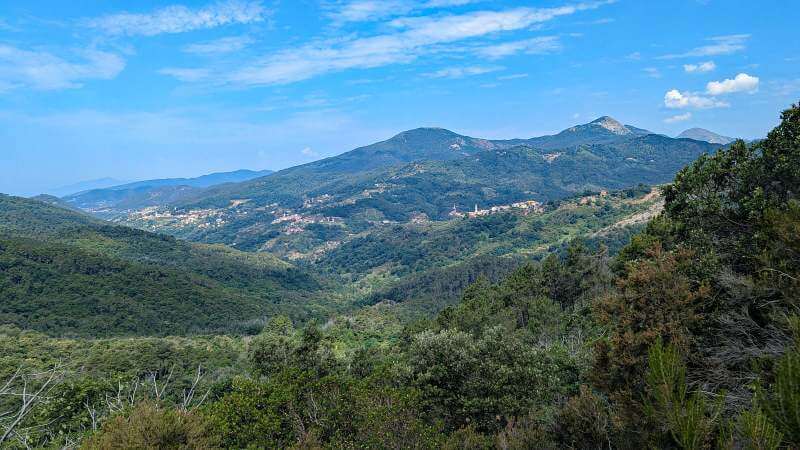 MTB Ligurien 2026 - Panorama, Ligurische Berge