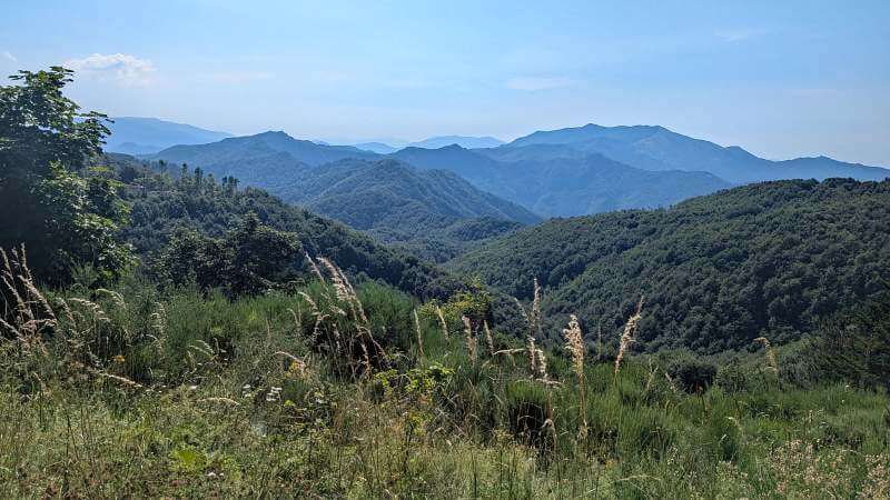 MTB Ligurien 2026 - Bergpanorama