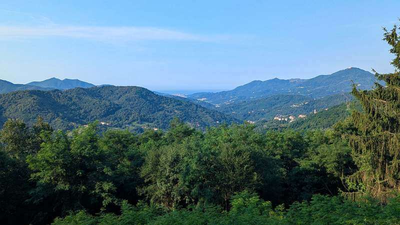 MTB Ligurien 2026 - Blick bis ans Meer