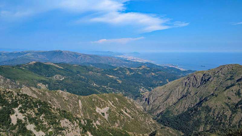 MTB Ligurien 2026 - Blick Richtung Genua