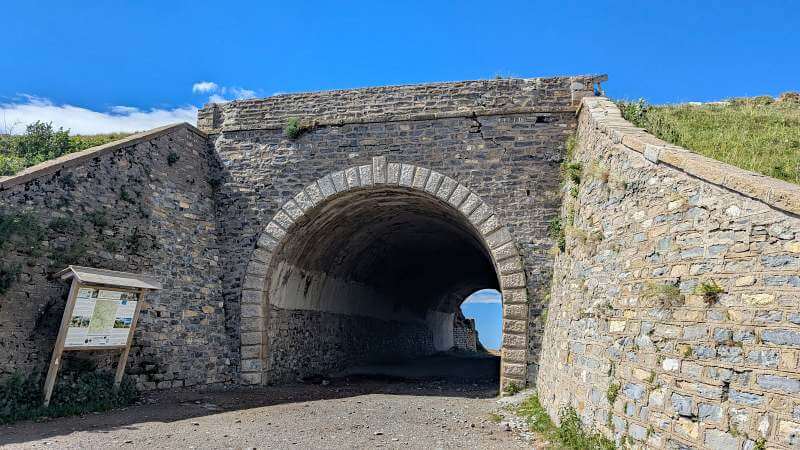 MTB Ligurien 2026 - Scheiteltunnel am Colle di Garezzo