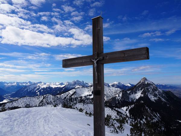 Am Gipfel des Ochsenälpelskopf