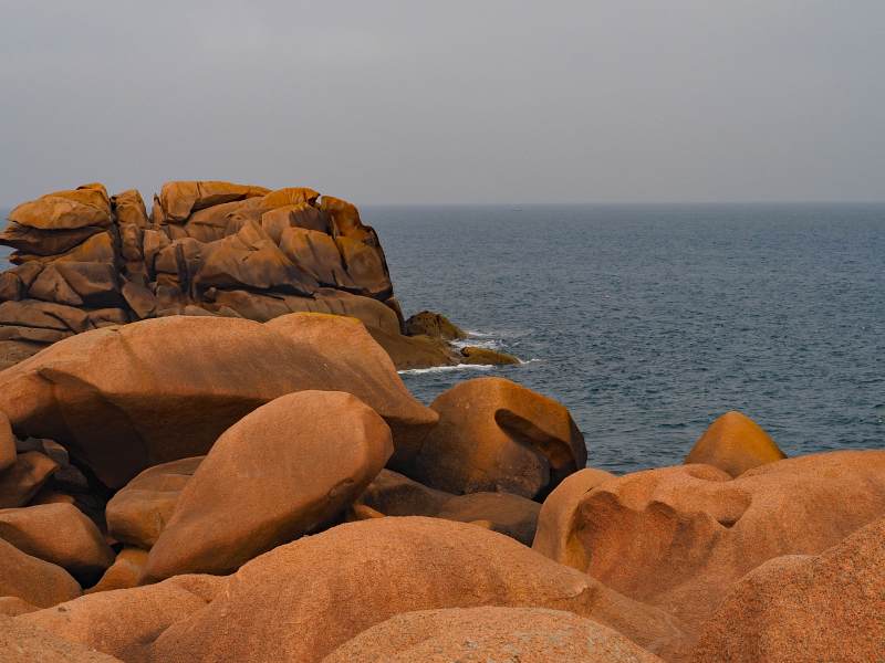 Frankreich, Bretagne Reise, Foto 39, Côte de Granit Rose bei Ploumanac’h