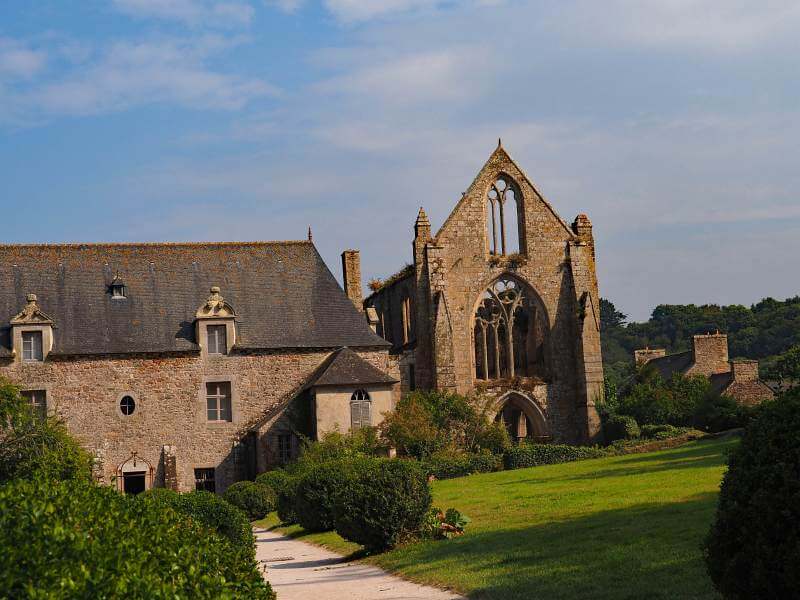 Frankreich, Bretagne Reise, Foto 42, Abbaye de Beauport