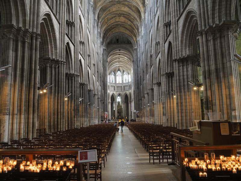 Frankreich, Bretagne Reise, Foto 75, Rouen Kathedrale