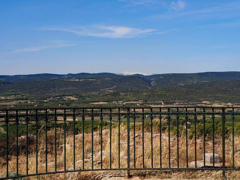 Frankreich, Provence Rundreise, Blick zum zum Mont Ventoux, Foto 045