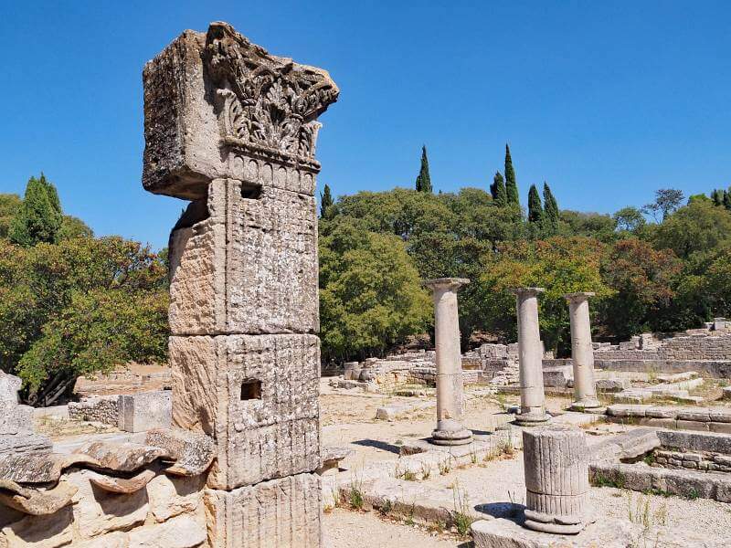 Frankreich, Provence Rundreise, Antike Stadt Glanum in der Provence, Foto 062