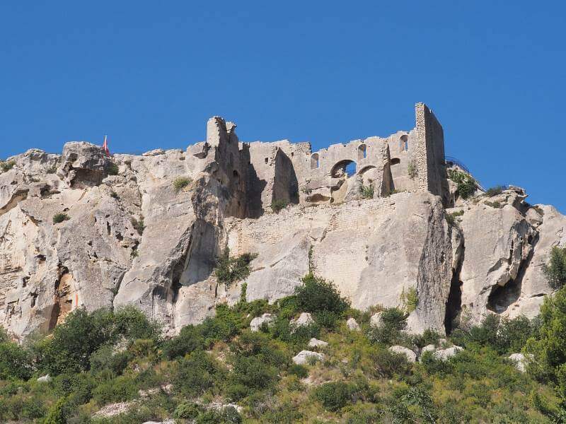 Frankreich, Provence Rundreise, Burgruine Les Baux, Foto 067