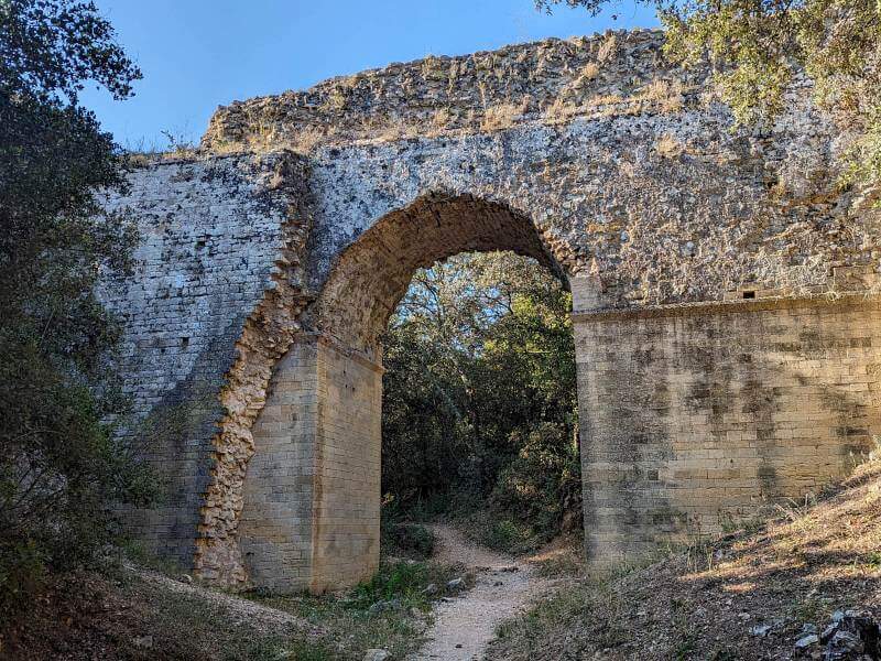 Frankreich, Provence Rundreise, Wanderung am Pont du Gard, Foto 078