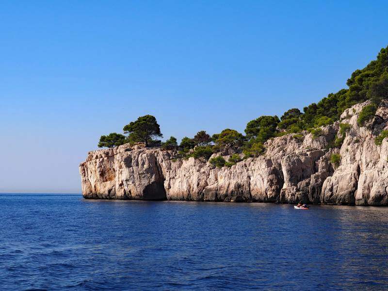 Frankreich, Provence Rundreise, Bootstour im Parc national des Calanques, Foto 083