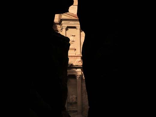 Foto 042 Abenteuerreise zum Schatzhaus von Petra, Al-Khazneh
