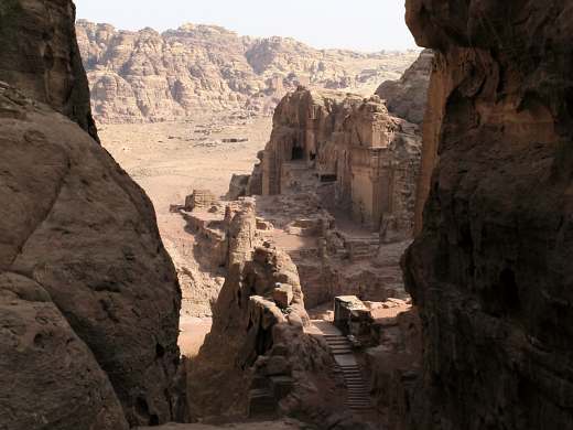 Foto 051 Jordanien Erlebnisreise, Opferplatz in Petra
